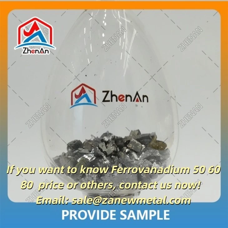 10-50 mm 80% Min Ferro Vanadium factory