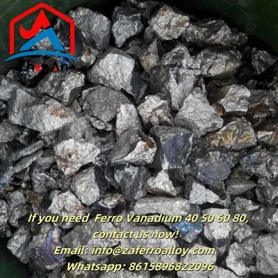 10-50mm 50% Min Purity FeV Lump